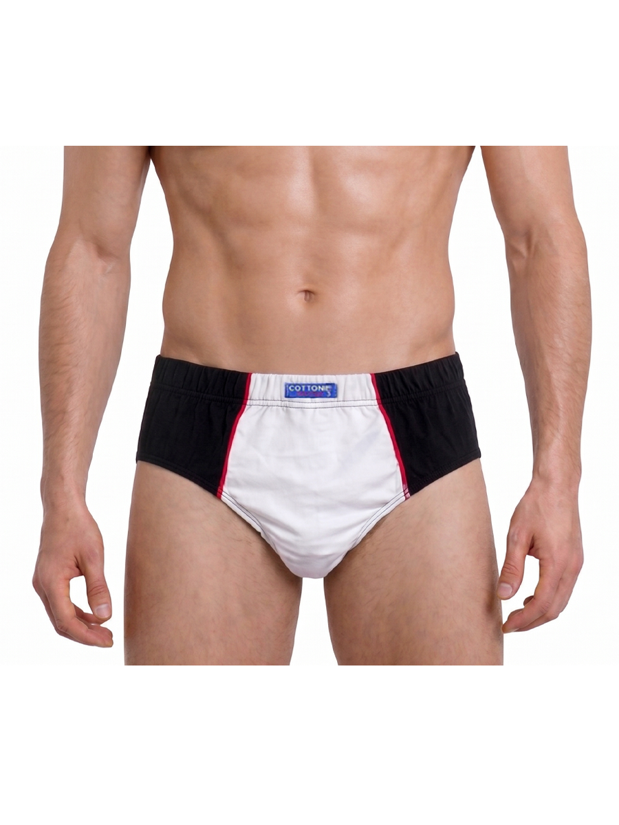COTTONIL Men's Cotton Digital Briefs - Dark Colors