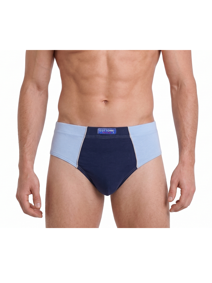 COTTONIL Men's Cotton Digital Briefs - Light Colors