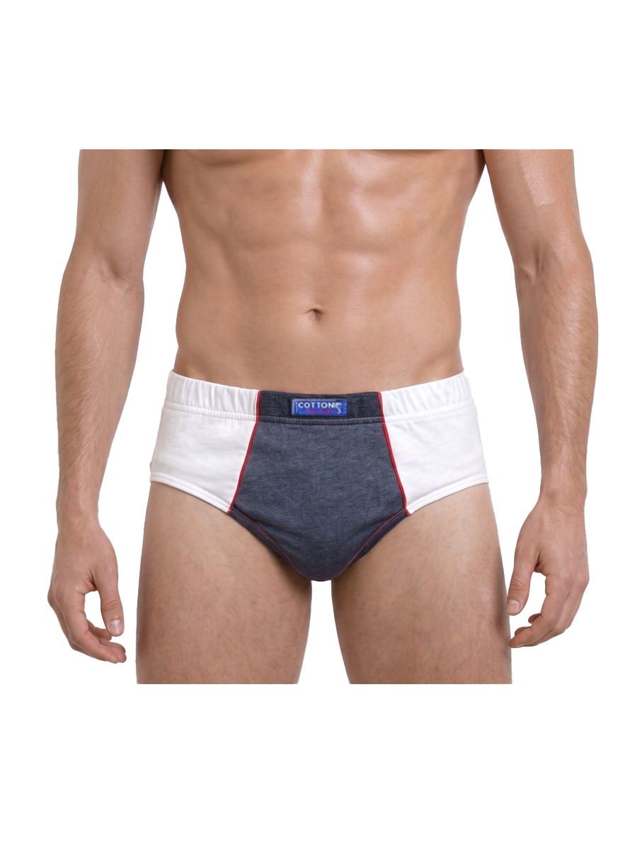 COTTONIL Men's Cotton Digital Briefs - Light Colors