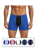 COTTONIL Men's Cotton Digital Boxer Shorts - Dark Colors