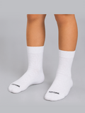COTTONIL Girls Cotton High Socks - White