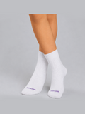 COTTONIL Girls Cotton High Socks - White