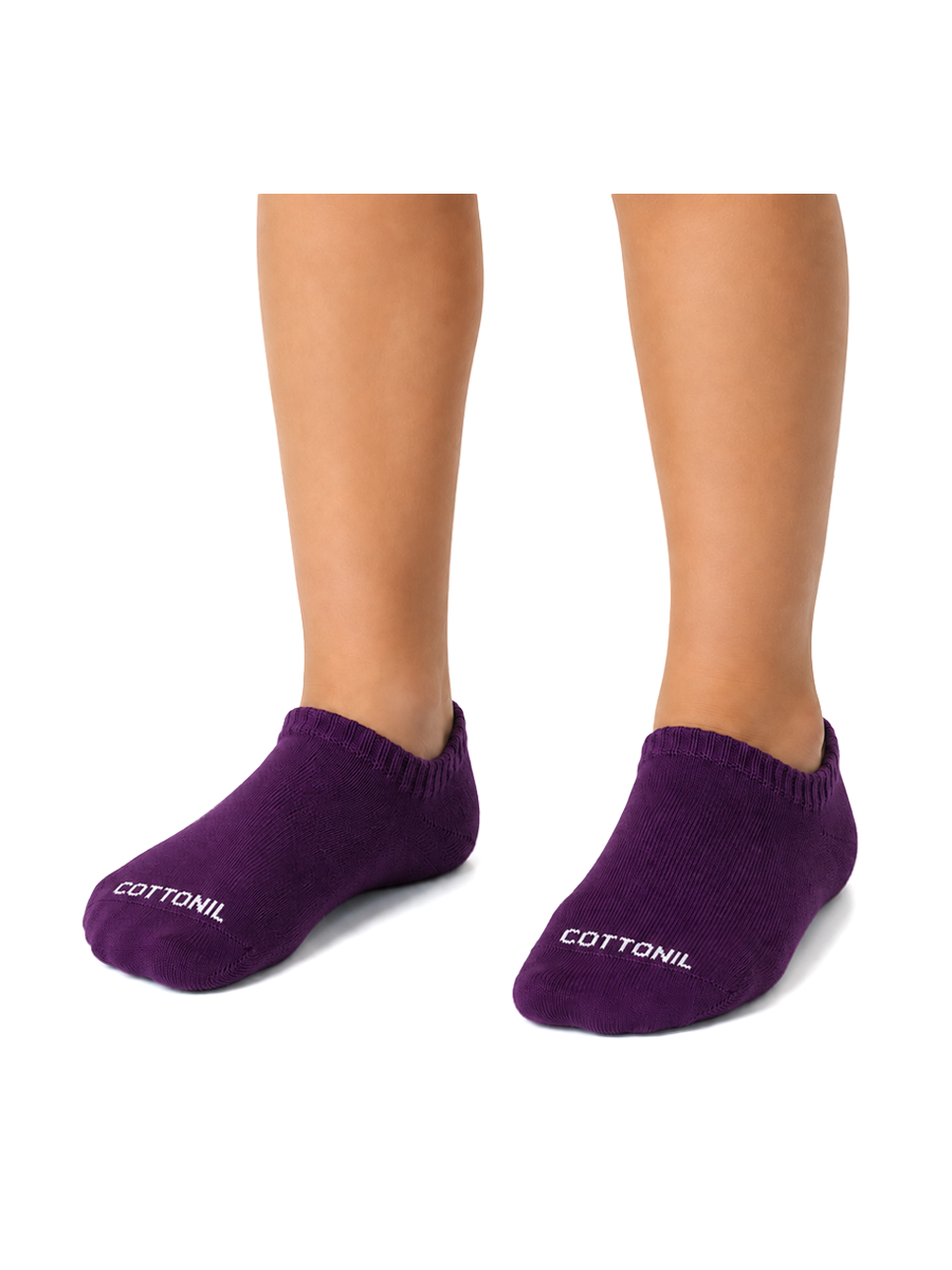 COTTONIL Children Cotton No-Show Socks - Assorted Colors