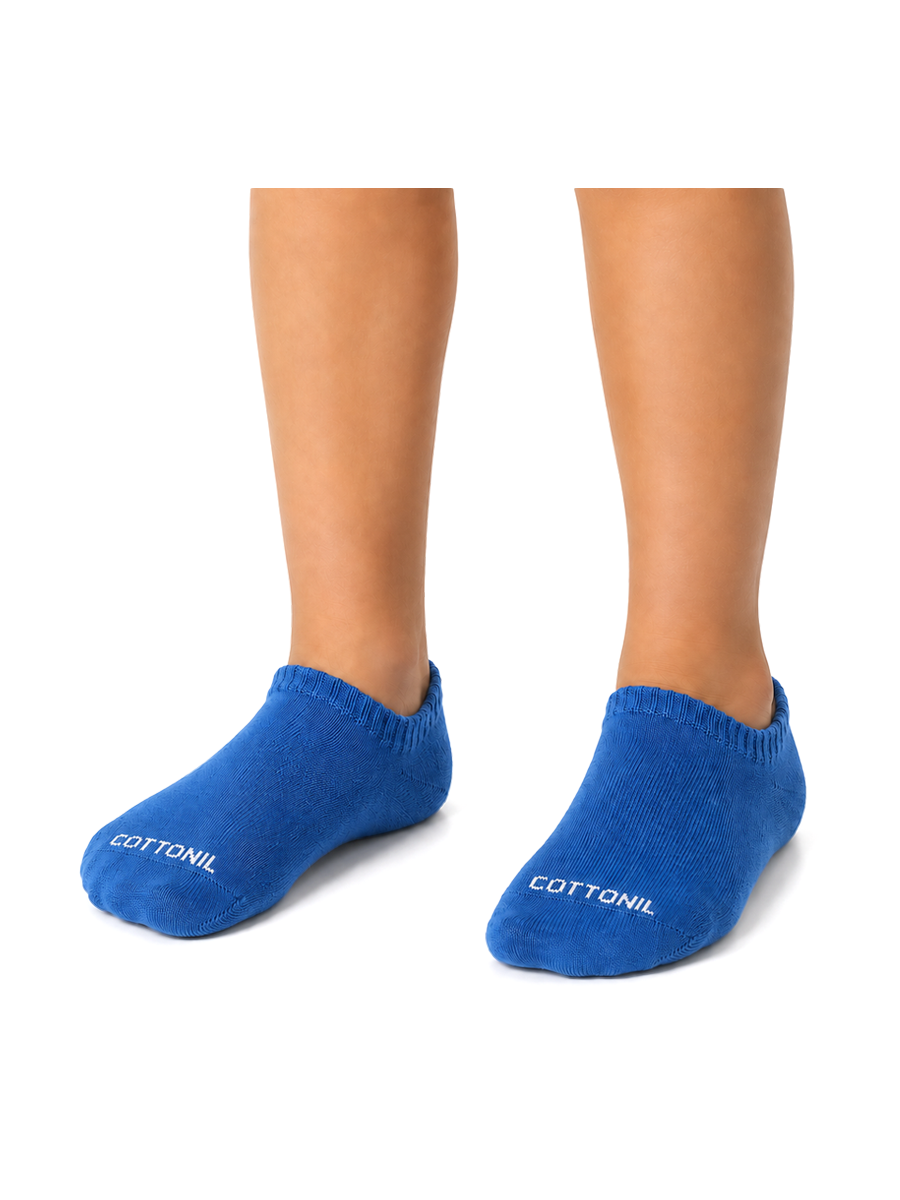 COTTONIL Children Cotton No-Show Socks - Assorted Colors