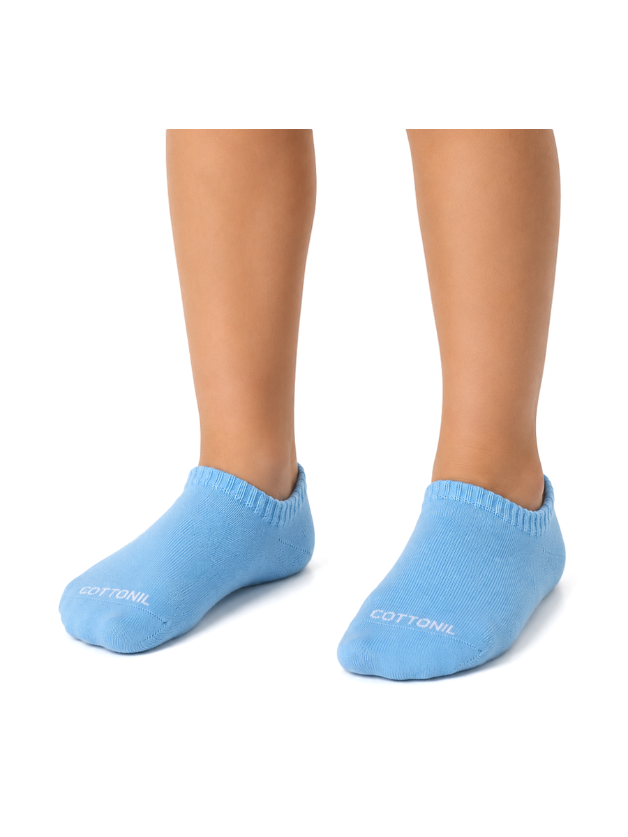 COTTONIL Children Cotton No-Show Socks - Assorted Colors