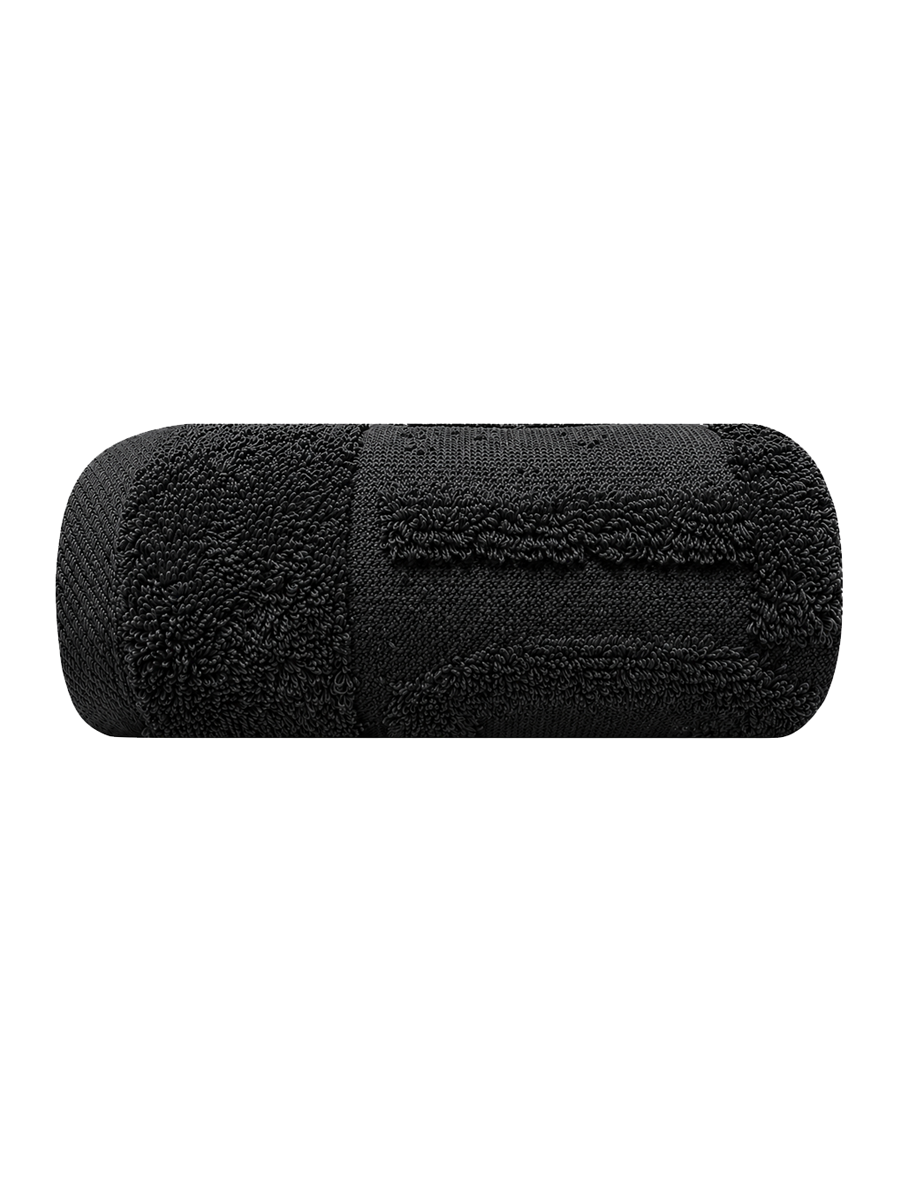 COTTONIL Cotton Towel 50 × 100 cm - Black