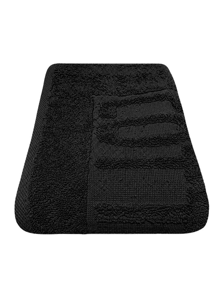 COTTONIL Cotton Towel 50 × 100 cm - Black