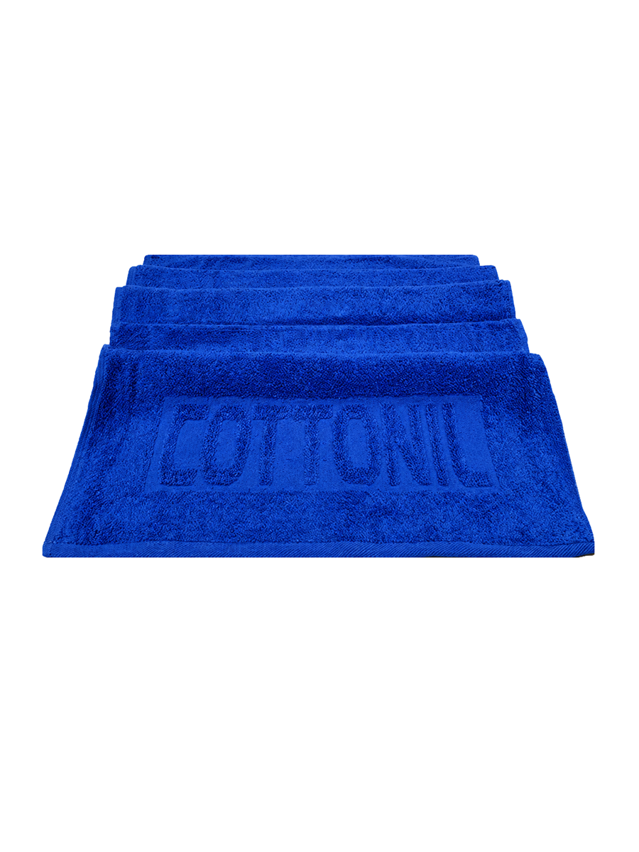 COTTONIL Cotton Towel 50 × 100 cm - Blue