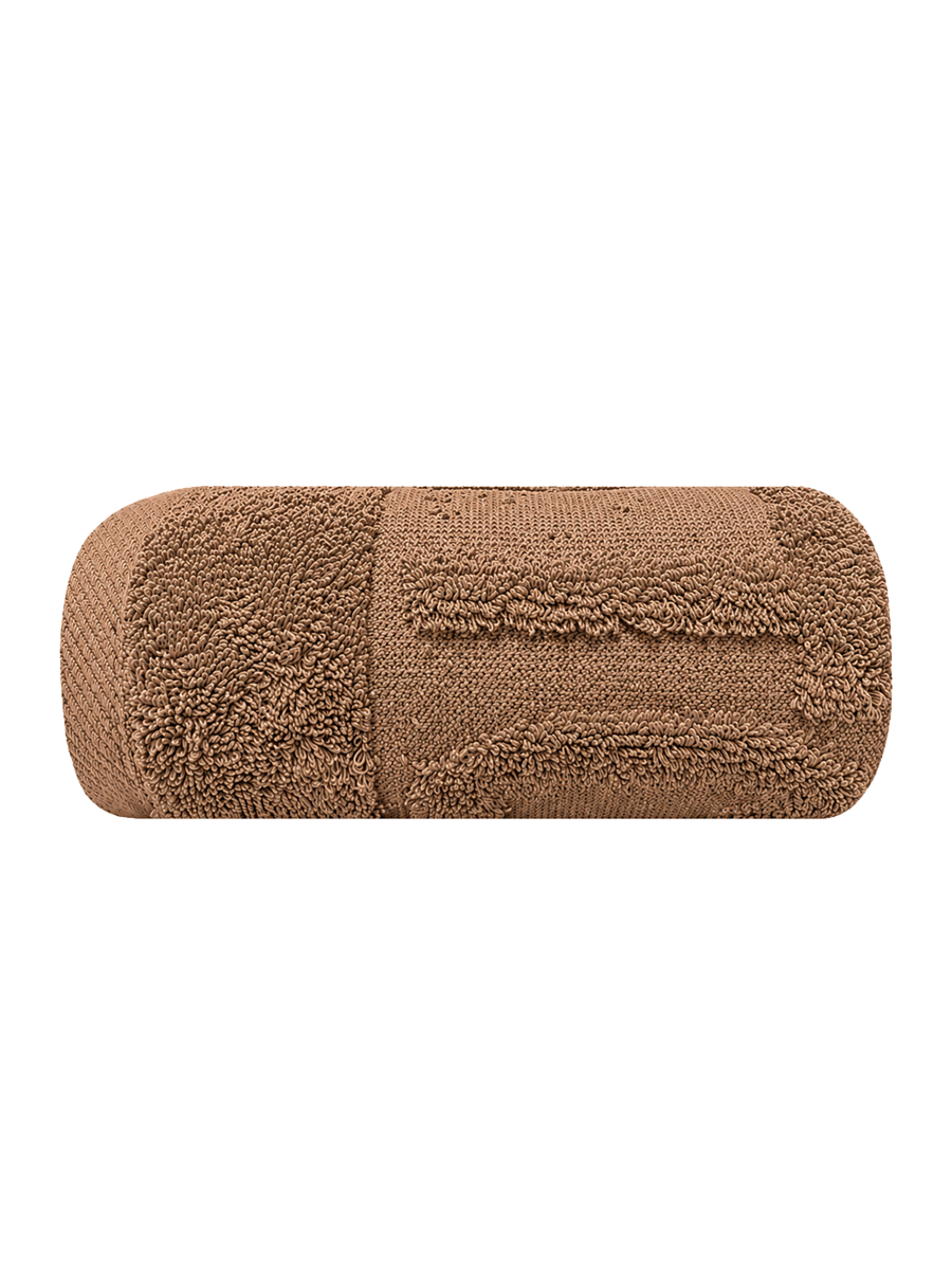 COTTONIL Cotton Towel 50 × 100 cm - Brown