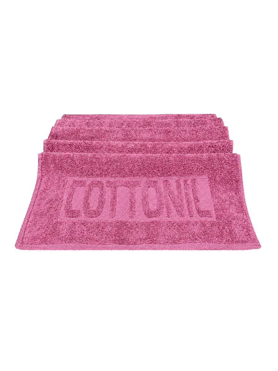 COTTONIL Cotton Towel 50 × 100 cm - Fuchsia