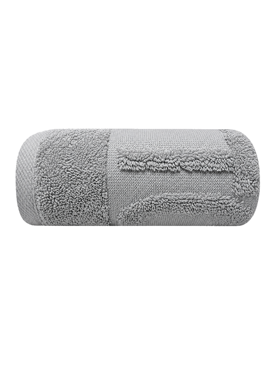 COTTONIL Cotton Towel 50 × 100 cm - Grey