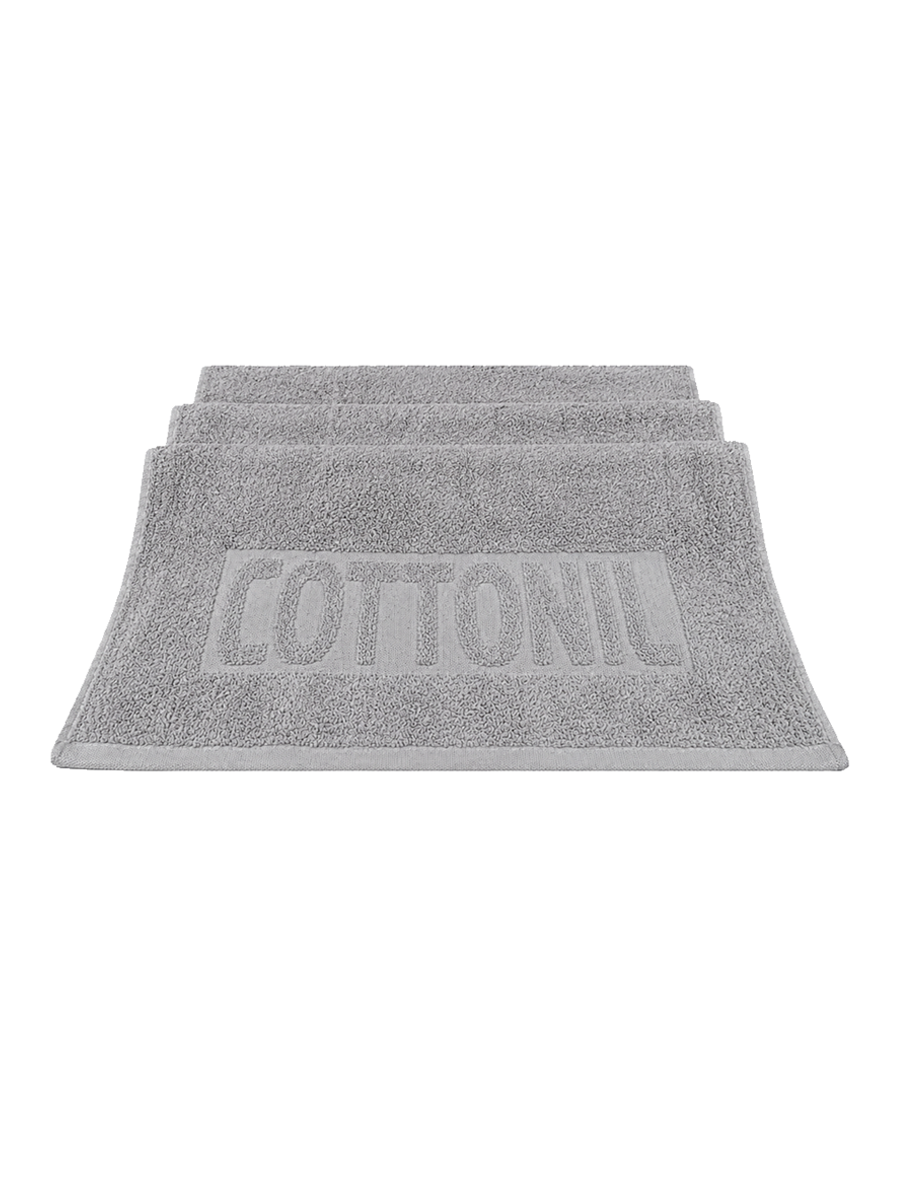 COTTONIL Cotton Towel 50 × 100 cm - Grey