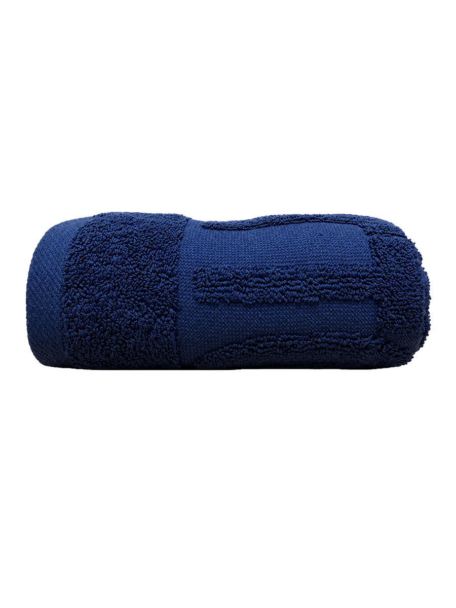 COTTONIL Cotton Towel 50 × 100 cm - Navy