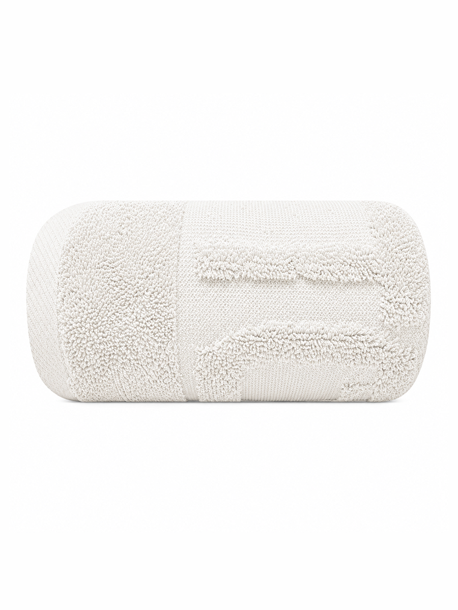 COTTONIL Cotton Towel 50 × 100 cm - Offwhite