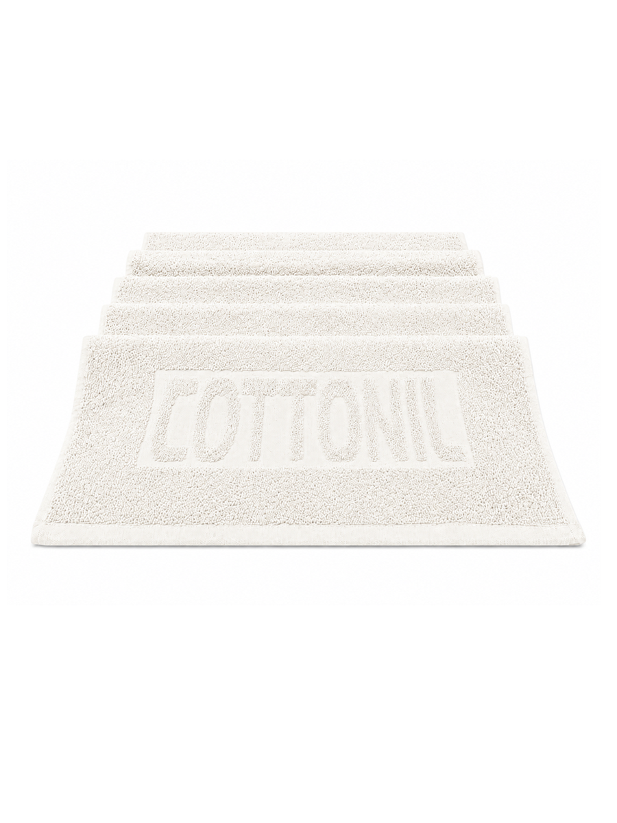 COTTONIL Cotton Towel 50 × 100 cm - Offwhite