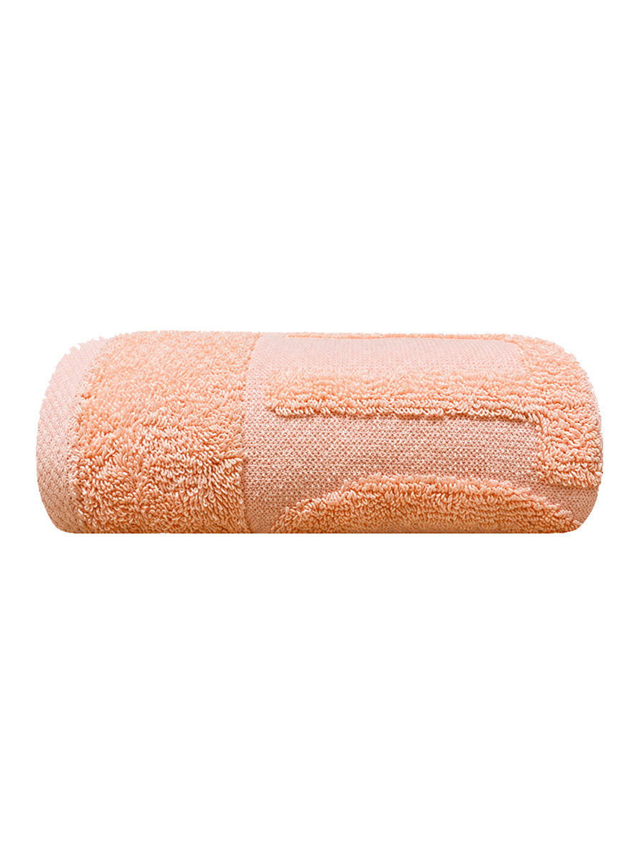 COTTONIL Cotton Towel 50 × 100 cm - Peach Pink