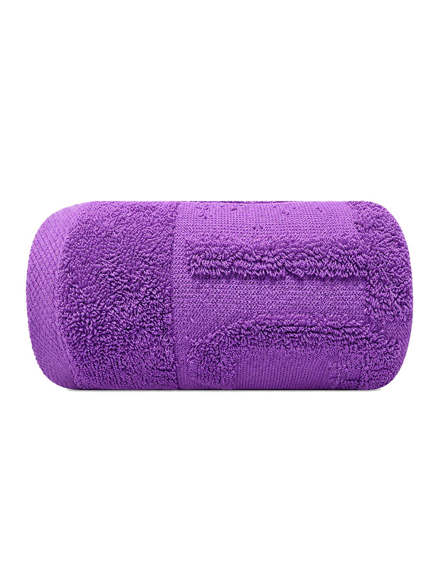 COTTONIL Cotton Towel 50 × 100 cm - Purple