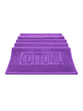COTTONIL Cotton Towel 50 × 100 cm - Purple