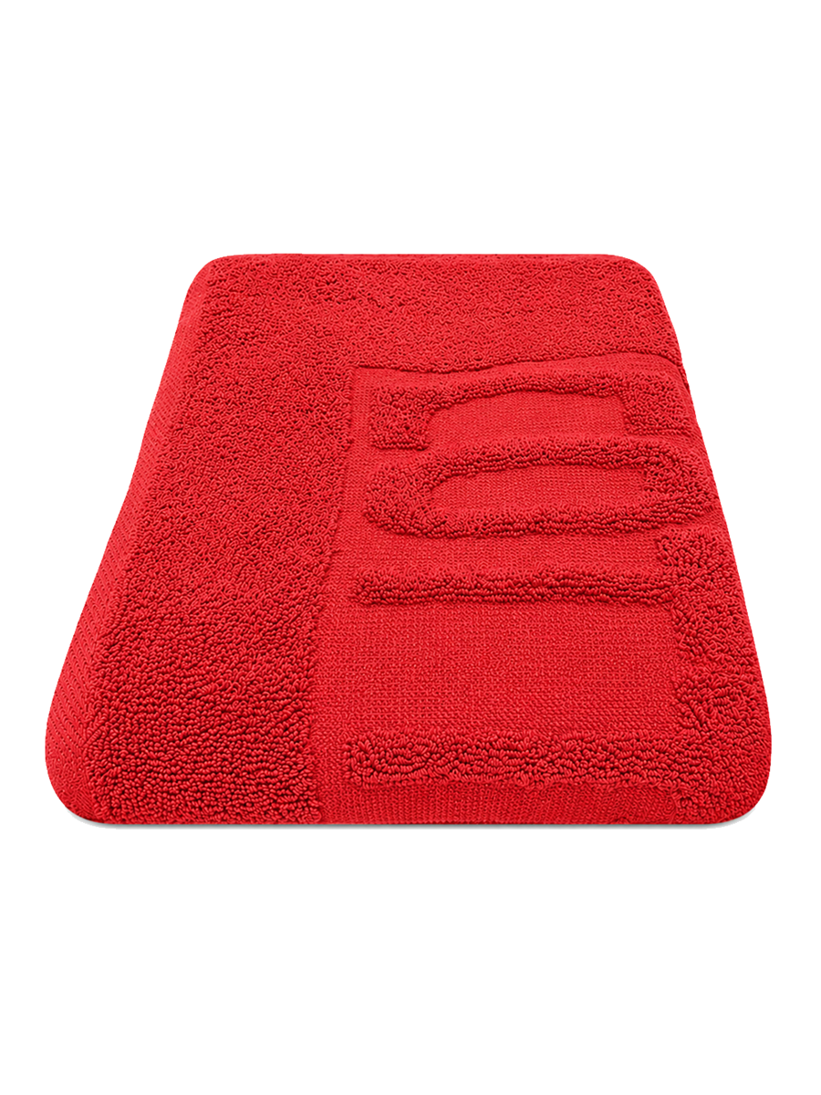 COTTONIL Cotton Towel 50 × 100 cm - Red