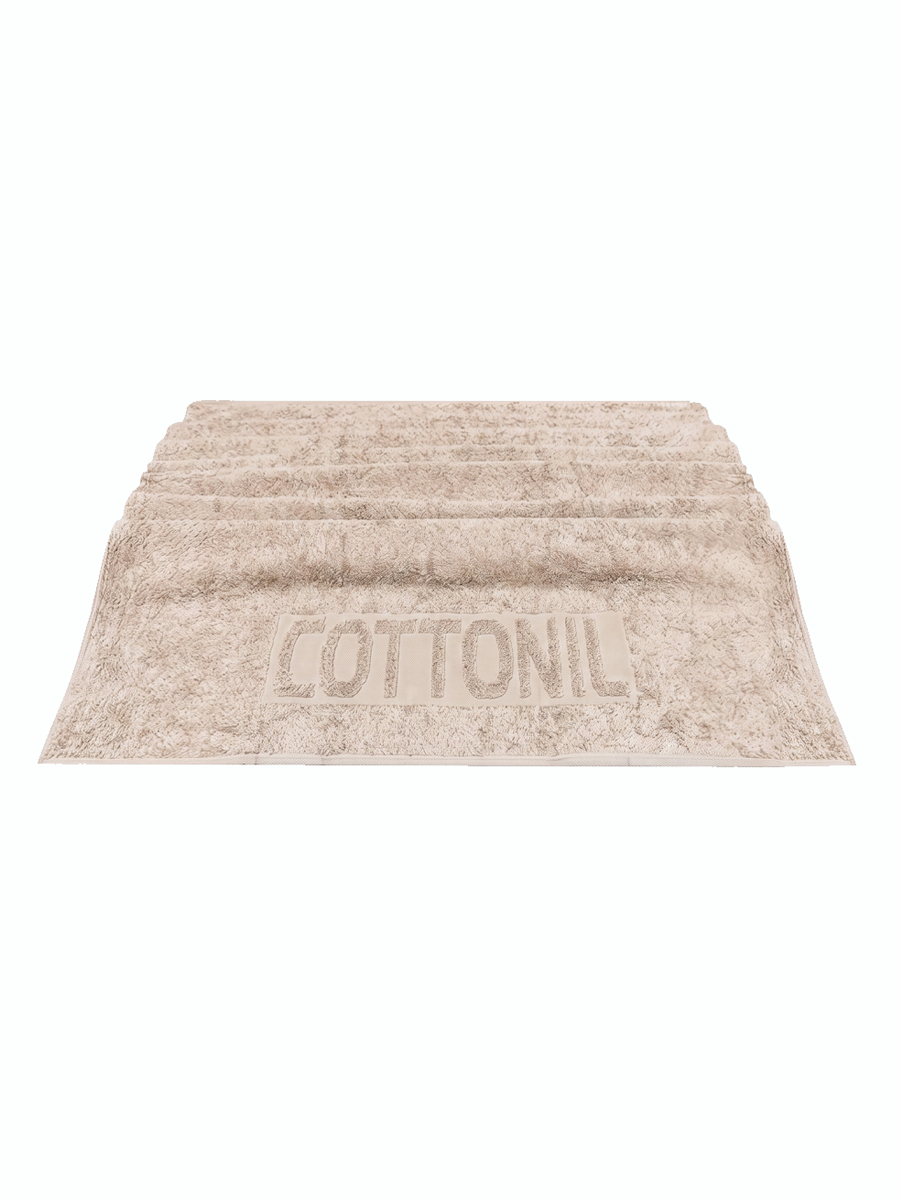 COTTONIL Cotton Towel 70 × 140 cm - Beige