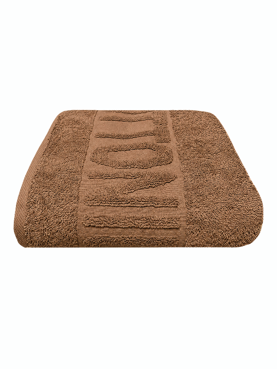 COTTONIL Cotton Towel 70 × 140 cm - Brown