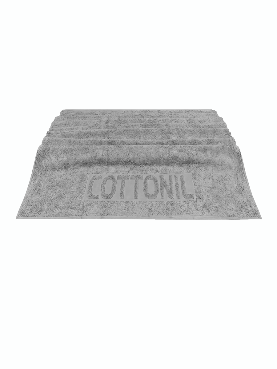 COTTONIL Cotton Towel 70 × 140 cm - Grey