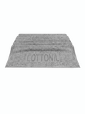 COTTONIL Cotton Towel 70 × 140 cm - Grey