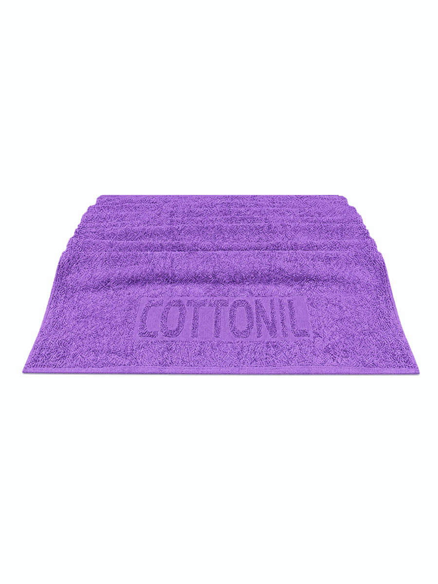 COTTONIL Cotton Towel 70 × 140 cm - Purple