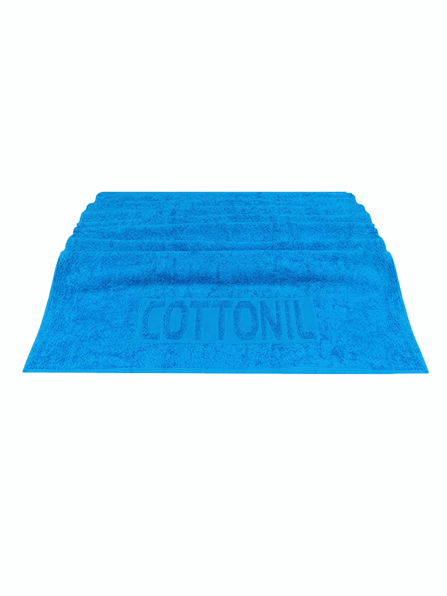 COTTONIL Cotton Towel 70 × 140 cm - Turquoise