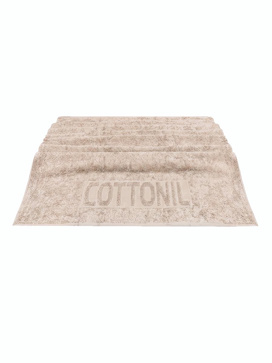 COTTONIL Cotton Towel 90 × 160 cm - Beige