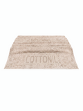 COTTONIL Cotton Towel 90 × 160 cm - Beige