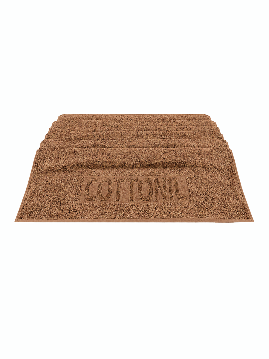 COTTONIL Cotton Towel 90 × 160 cm - Brown