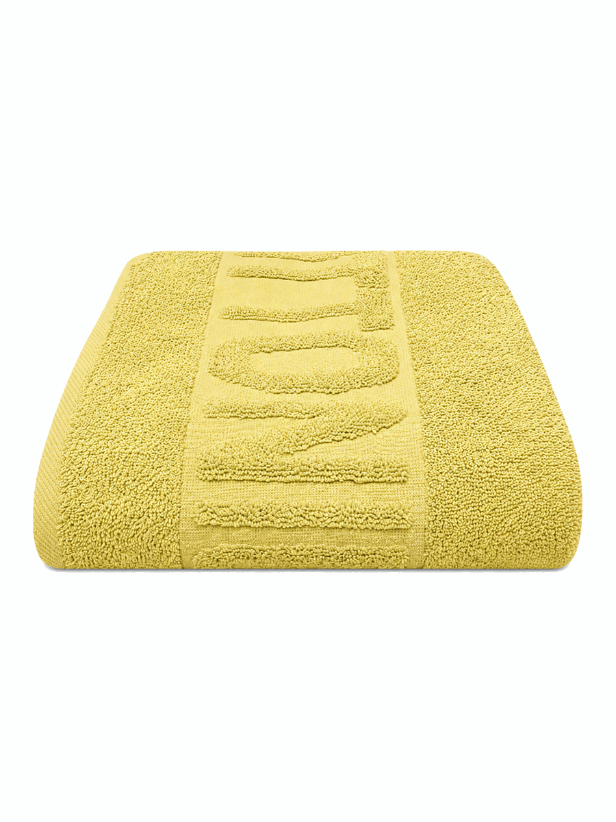 COTTONIL Cotton Towel 90 × 160 cm - Mustard