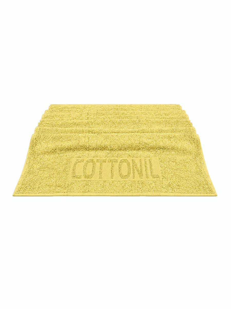 COTTONIL Cotton Towel 90 × 160 cm - Mustard