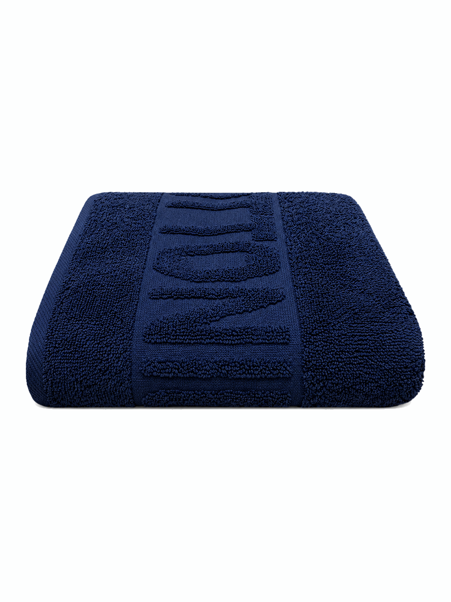 COTTONIL Cotton Towel 90 × 160 cm - Navy