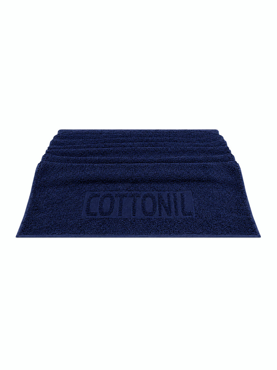COTTONIL Cotton Towel 90 × 160 cm - Navy