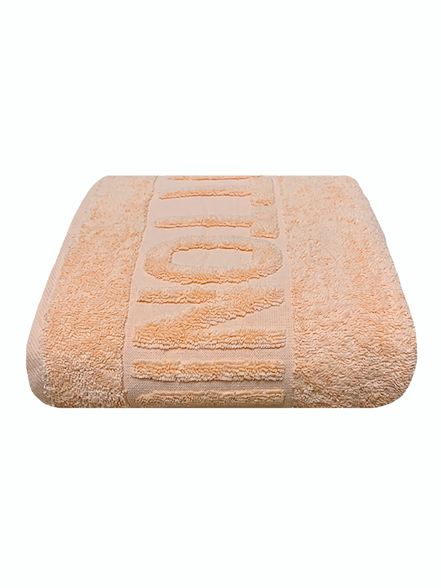 COTTONIL Cotton Towel 90 × 160 cm - Peach Pink