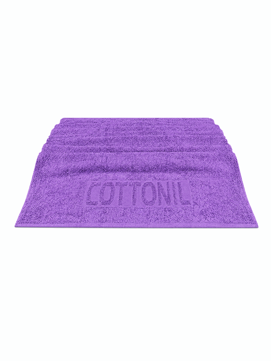 COTTONIL Cotton Towel 90 × 160 cm - Purple