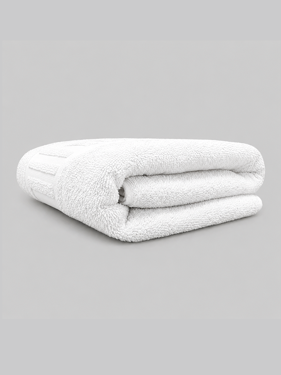 COTTONIL Cotton Towel 90 × 160 cm - White