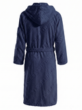COTTONIL Cotton Bathrobe - Navy