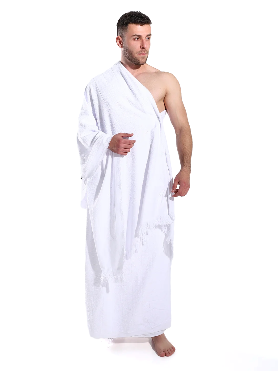 COTTONIL Cotton Ihram - White