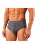 COTTONIL Men's Mercerised Cotton Briefs - D.Grey