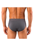 COTTONIL Men's Mercerised Cotton Briefs - D.Grey