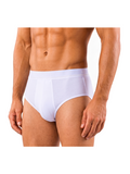COTTONIL Men's Mercerised Cotton Briefs - White