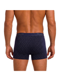 COTTONIL Men's Mercerised Cotton Printed Boxer Briefs - Navy AOP