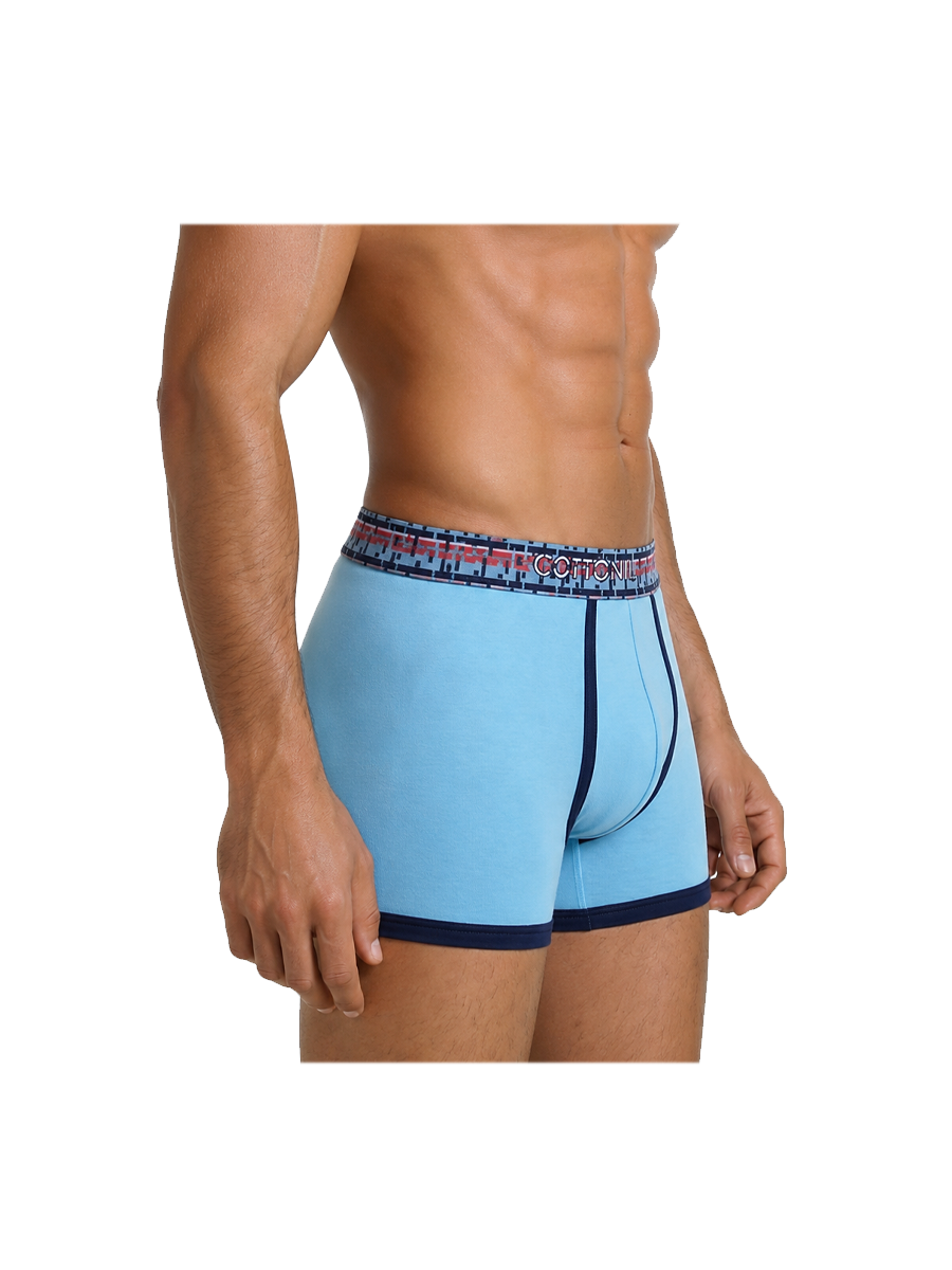 COTTONIL Men's Cotton Laser Boxer Briefs - Assorted Colors