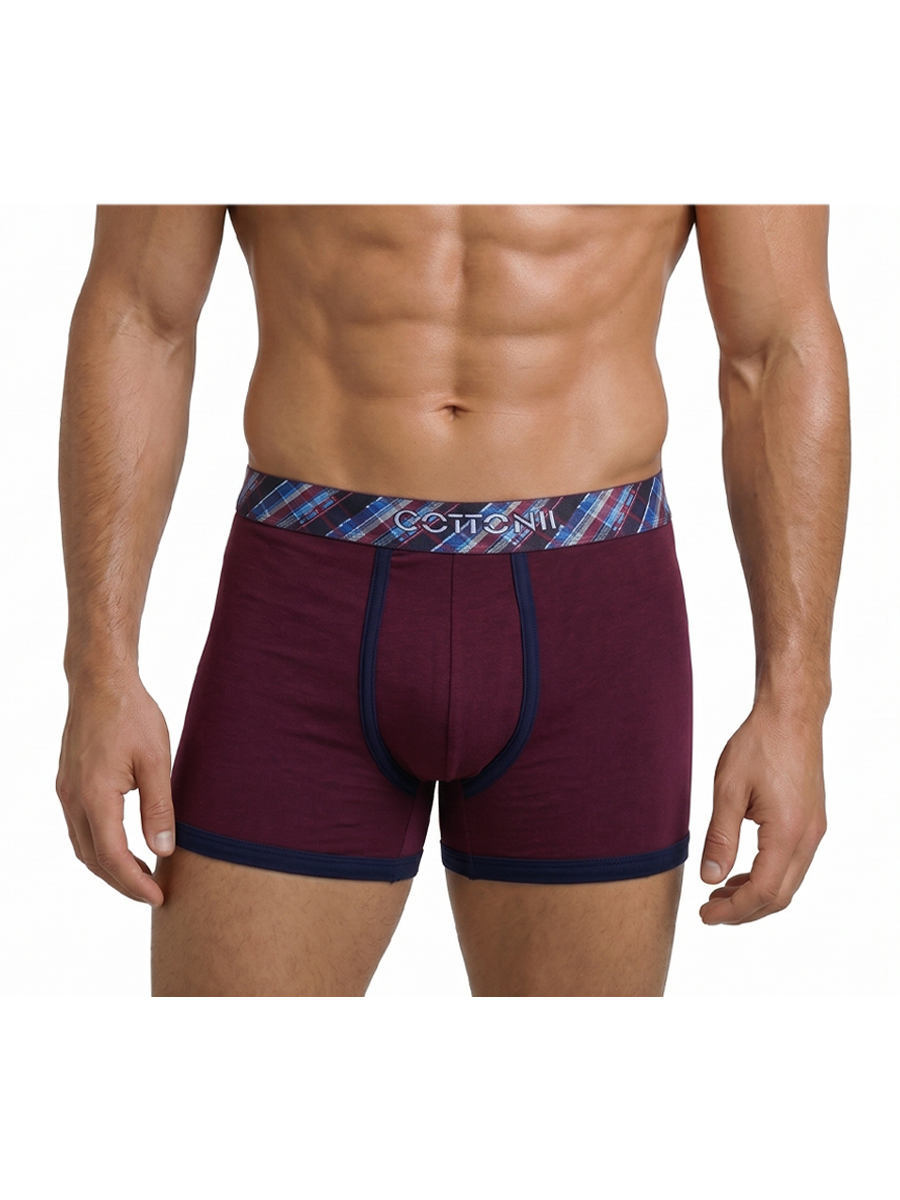 COTTONIL Men's Cotton Laser Boxer Briefs - Assorted Colors
