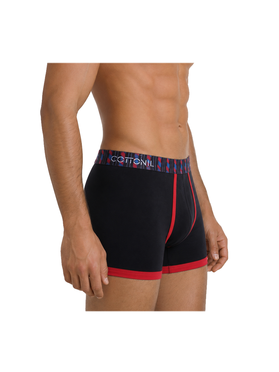 COTTONIL Men's Cotton Laser Boxer Briefs - Assorted Colors