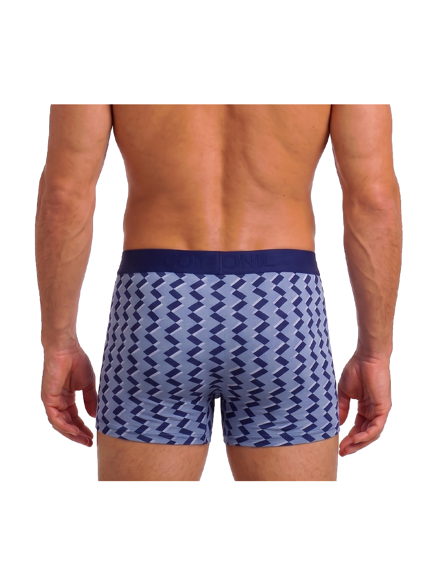 COTTONIL Men's Cotton Design Boxer Briefs - Light Colors