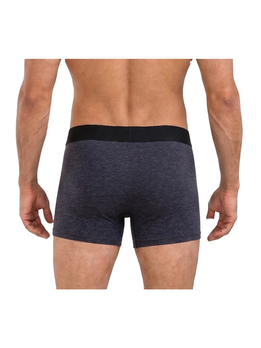 COTTONIL Men's Cotton CN Boxer Briefs - D.Grey